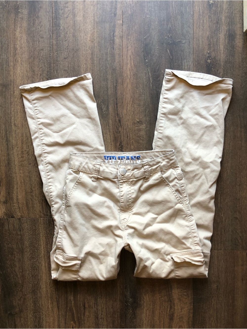 VIP Beige Cargo Pants for Women